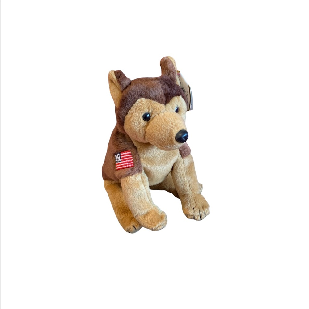 Retired Courage The Beanie Baby.